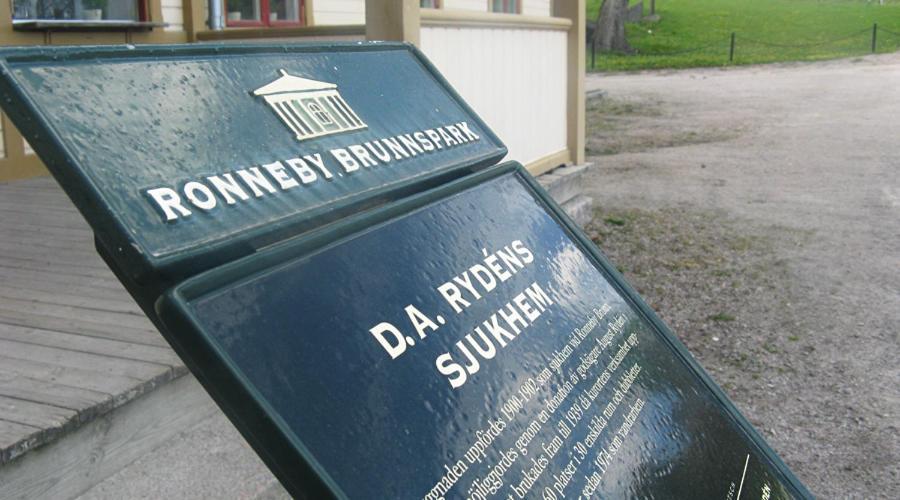 Ronneby Brunnspark Vandrarhem Och B&B 외부 사진